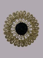 Seagrass Mat-Â Rattan Apple Mirror