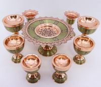 Vases, Dishes, Decanters (copper)