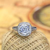 Silver Engagement Ring
