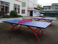 Rainbow Outdoor Table Tennis Table For