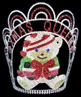 Rhinestone Christmas Crowns