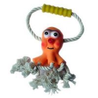 Rope Tug Rings With Balls (1433
