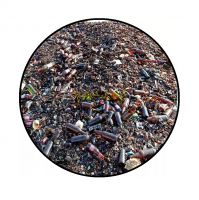 Wholesale Recycled Broken Glass Bottle Cullet Scrap