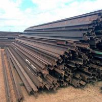 Rail Railway Steel Track QU70 Used Rail Track Scrap Iron Train Railroad Q235B/55Q Light Steel Rail for Mining