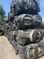 Truck Tire Shredded Used Tyre Shredder Waste Recycling Shredded