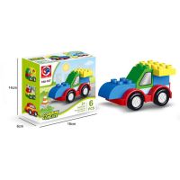 Puzzle building blocks modle car toys