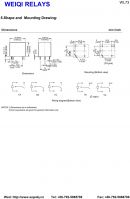 (T73) PCB Relay Automotive Relay 15A 14V 5pin relays Suit for Automation System, Auto Parts (WL73)