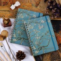 Spiral Lined Notebook Journal 6.3" X 8.35", Hardcover, Back Pocket, Strong Twin-Wire Binding with Premium Paper