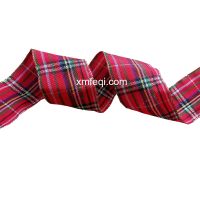 Wired Red Tartan Ribbon Plaid Christmas