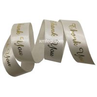 Thank You Print Ribbon Single Face