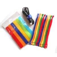 Custom Logo Fastener Strap Velcro Cable