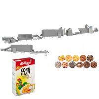 Automatic Corn Flakes Making Machine Breakfast