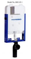 Hansbo Concealed Cistern, Dual Flush, Lower
