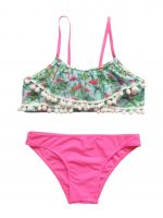 Custom Logo Kids Girls Swimming Tankini