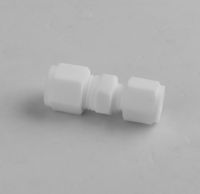 PTFE single tube fitting, teflon fitting