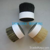 64mm chungking grey boiled bristles 60%-90% mixed filament