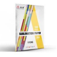 113g A4 Heat Sublimation Heat Transfer Paper  paper for Any Inkjet Printer with Sublimation Ink
