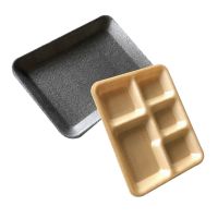 100% Compostable 5 Compartment Foam Containers
