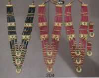 Long Layered Necklace Set
