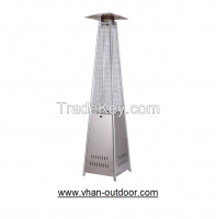 Stainless Steel Pyramid Outdoor Gas Patio