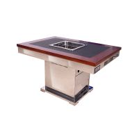 Restaurant Smokeless Hot Pot Table And