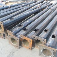 10m Polygon Solar Street Light Pole
