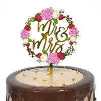 Mr And Mrs Cake Topper Bride