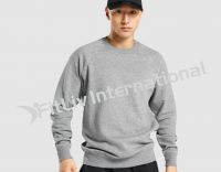 Plain Unisex Crewneck Sweatshirt Pullover Wholesale Custom Logo Men's Sweatsuits Jogger Set