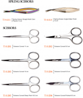 Eyelash Scissors And Spring Scissors