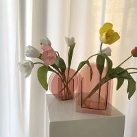 Europe Style Acrylic Flower Vase Home