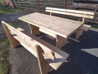 Production Of Bavarian Tables And Benches