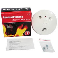 Household 9v Battery Operated Smoke Detector