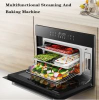 Embedded Microwave Oven Kitchen Home Baking &amp;amp;amp;amp; Steaming Cubic Electric Intelligent Control Steaming Oven ED