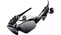 Bluetooth Glasses Black Tech Smart Headphones