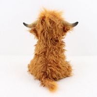 Highland Cow Stuffed Animal Realistic Cow