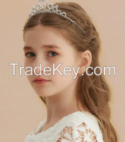 StoneFans Kids Rhinestone Tiara Princess Headband