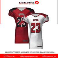 Sublimation American football Reversible jerseys panel