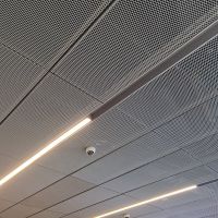 Aluminum Expanded Metal Mesh Facade Cladding