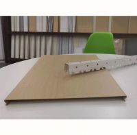 200mm Perforated Metal Plank Ceiling Aluminum