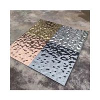 SS304 SS316 Water Ripple Panel Stainless