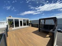 Co-extruded WPC Terrace With An