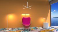 Metal Desk Lamp with the Special Structure