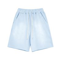 Spray-dyed short-sleeved shorts, couples, trendy loose suits(one setÃ¯Â¼ï¿½