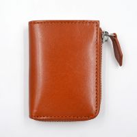 Leather Lady Card Holder Coin Case