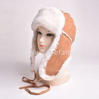 China Sheepskin Bomber Cap Winter Lamb