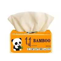 Customized 100% Pulp Bamboo Facial Toilet