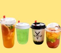 Disposable PET Plastic Beverage Cup