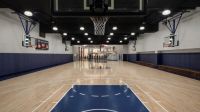Rolled Sports Rubber Flooring Gym Basketball