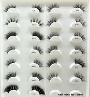 false eyelashes