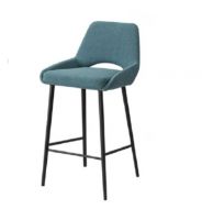 Barstool Fabric PU Seat Higher Chair